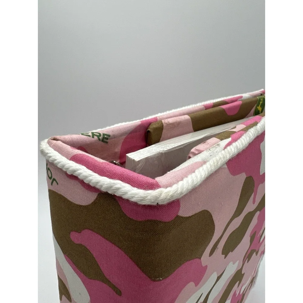 2013 Handmade John Deere Pink Camo Photo Album Scrapbook New Pages Included